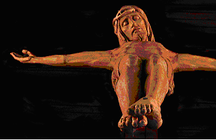 Photo of the Crucifix in Church